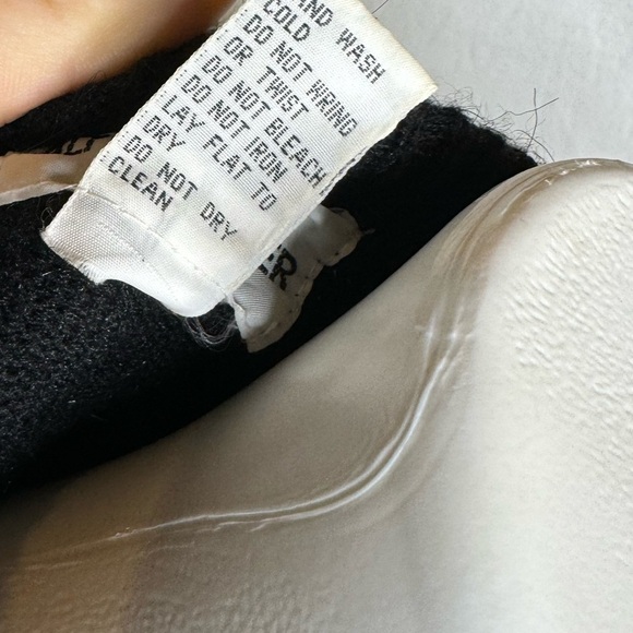 VNTG Alfred Dunner Tunic Sweater Women Black Silver Gold Sequins Size Medium - Picture 3 of 6